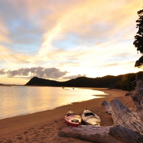 Stay overnight in Abel Tasman National Park