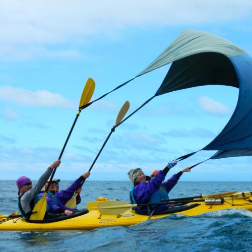 Kayak Sailing