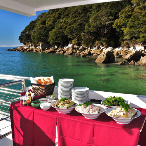 Dine onboard the Vista Cruise