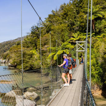 Walking Bark Bay Bridge