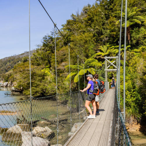 Walking Bark Bay Bridge