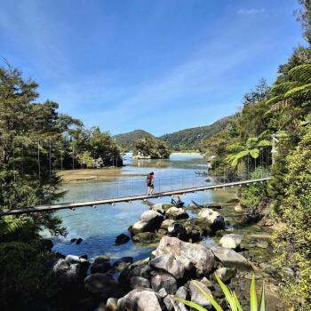 Bark Bay Swing Bridge