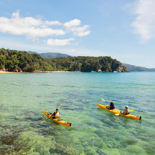 Kayak to Split Apple Rock